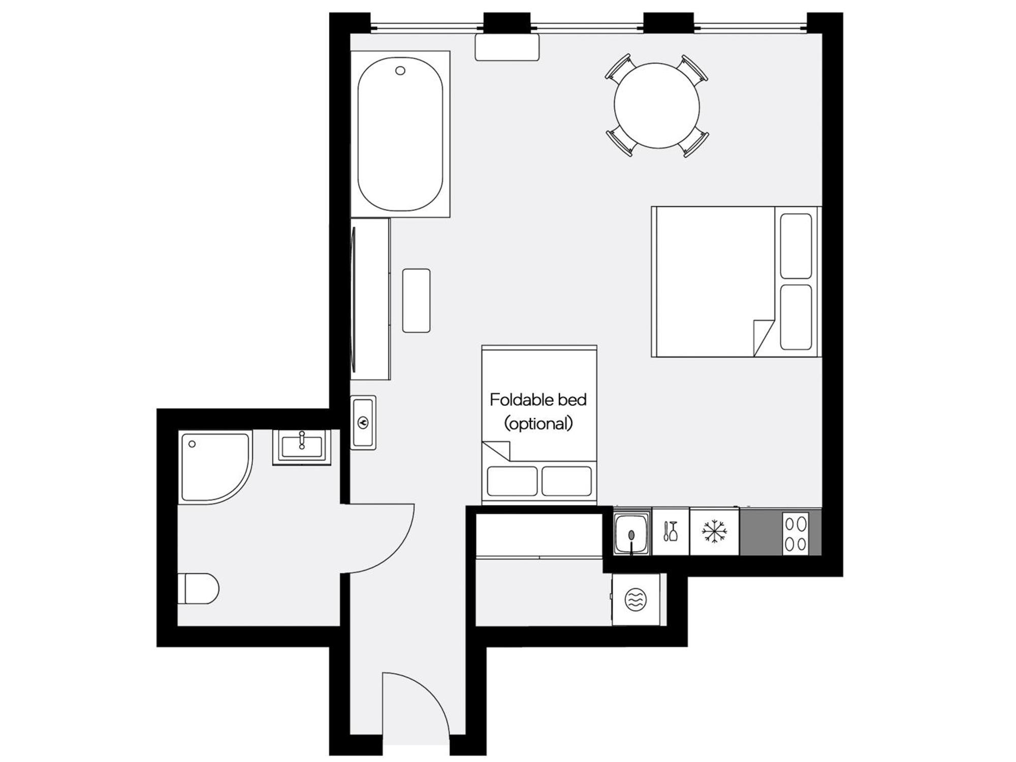 Apartment Urban Golden Royal, Jacuzzi By The Window, Chilled Prosecco, Ps5, Free Garage, No Deposit